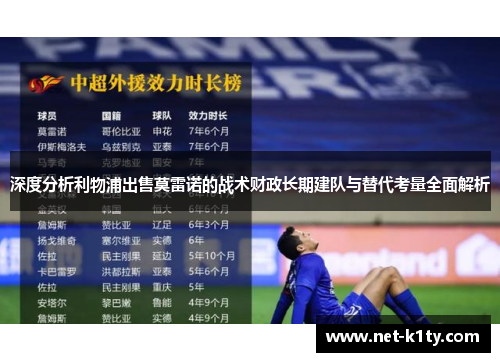 深度分析利物浦出售莫雷诺的战术财政长期建队与替代考量全面解析